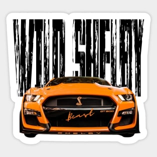 WILD SHELBY DESIGNED MERCH Sticker